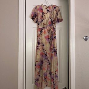Nordstrom June & Hudson floral wrap dress